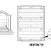 Сарай пластиковый Newton 759 купить в Брянске