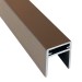 П-профиль Алюминиевый EasyDecking 35x25 Венге купить в Брянске
