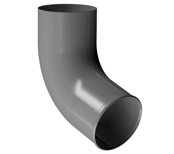 Отвод трубы D90 Döcke STAL PREMIUM Графит, (RAL 7024) купить в Брянске