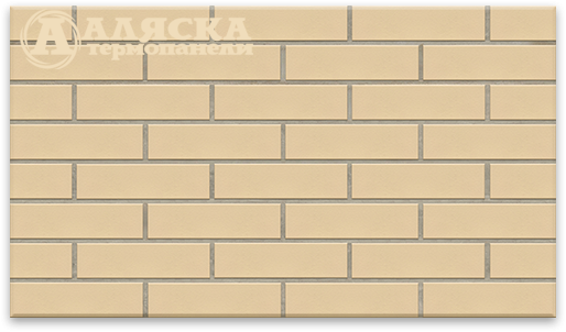 Фасадные Термопанели Аляска Krem Glatt купить в Брянске