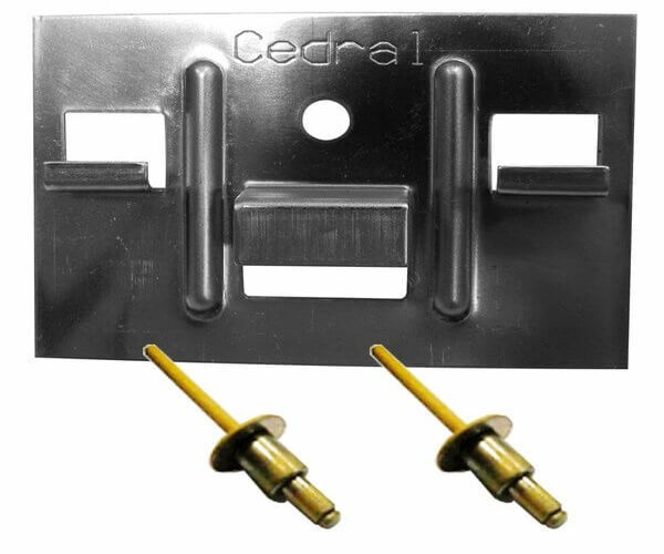 КЛЯММЕР + ЗАКЛЁПКА ДЛЯ CEDRAL CLICK 250 ШТ купить в Брянске