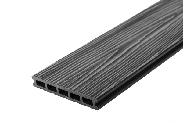 Террасная доска из ДПК RusDecking Unodeck Mogano - Графит купить в Брянске