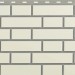 Фасадная панель Альта-Профиль, Кирпич Клинкерный, Белый купить в Брянске