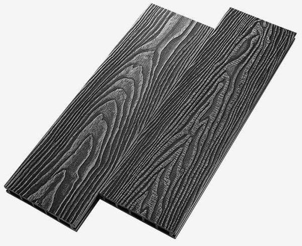 Террасная доска из ДПК RusDecking Unodeck Vintage - Графит купить в Брянске