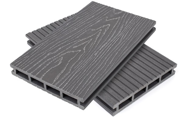 Террасная доская ДПК NanoWood Nature 3D пустотелая Серый купить в Брянске