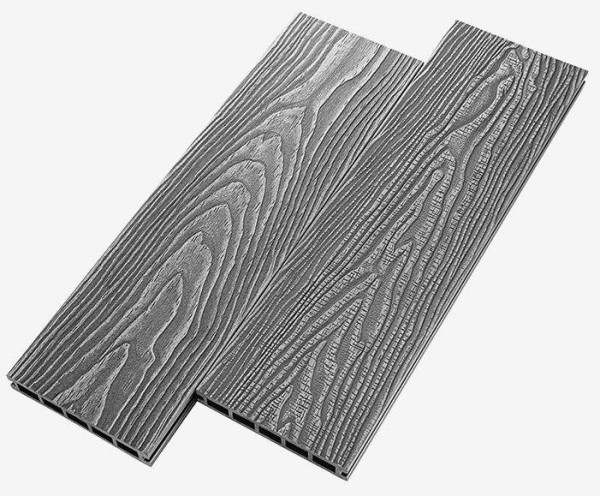Террасная доска из ДПК RusDecking Unodeck Vintage - Серый купить в Брянске