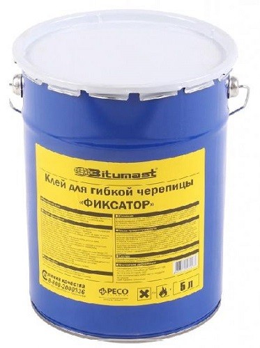 Клей для гибкой черепицы BITUMAST 5 л купить в Брянске