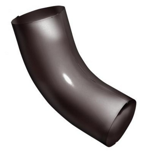 Водосток Grand Line 125x90 – Колено трубы RAL 8017 купить в Брянске